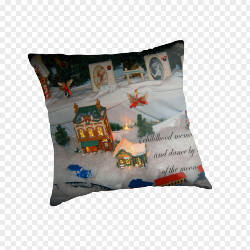 Childhood Memory Throw Pillows Cushion PNG