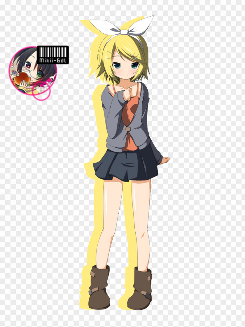 Kagamine Rin/Len Rendering Vocaloid MikuMikuDance Kaito PNG