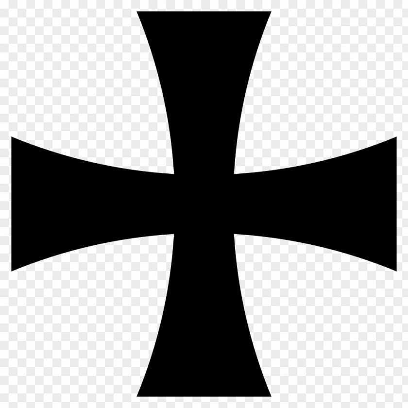 Maltese Cross Pattée Christian Symbol PNG
