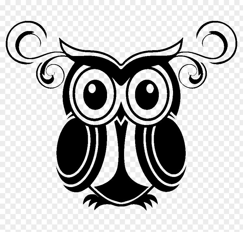 Owl Wall Decal Sticker PNG