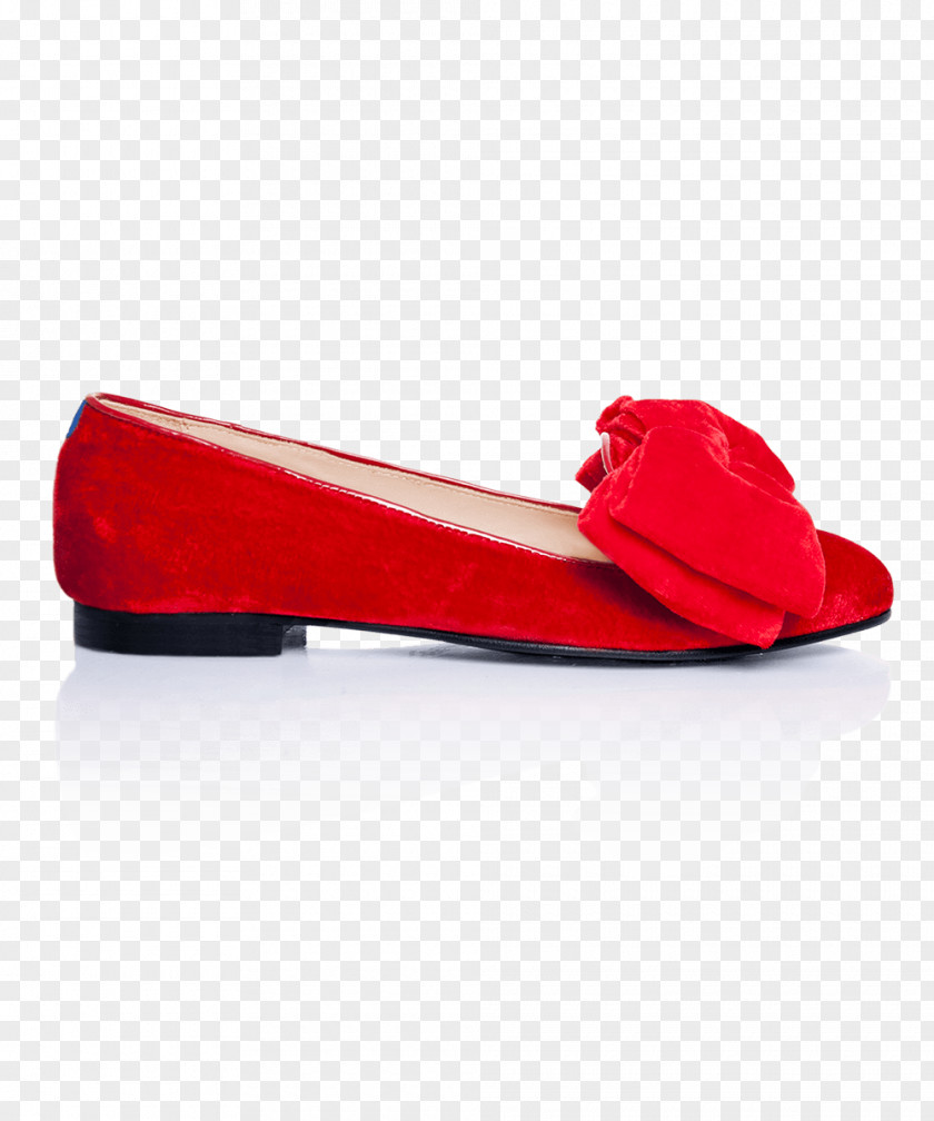 Red Slippers Ballet Flat Slipper Chatelles Slip-on Shoe PNG
