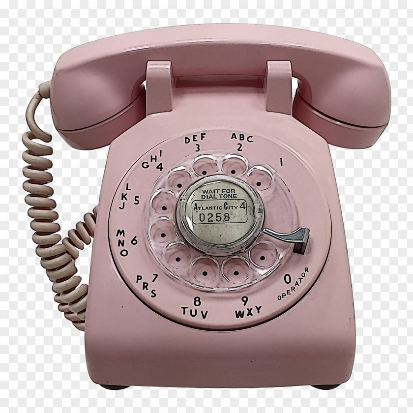 Rotary Dial Mobile Phone Telephone Model 500 Western Electric PNG