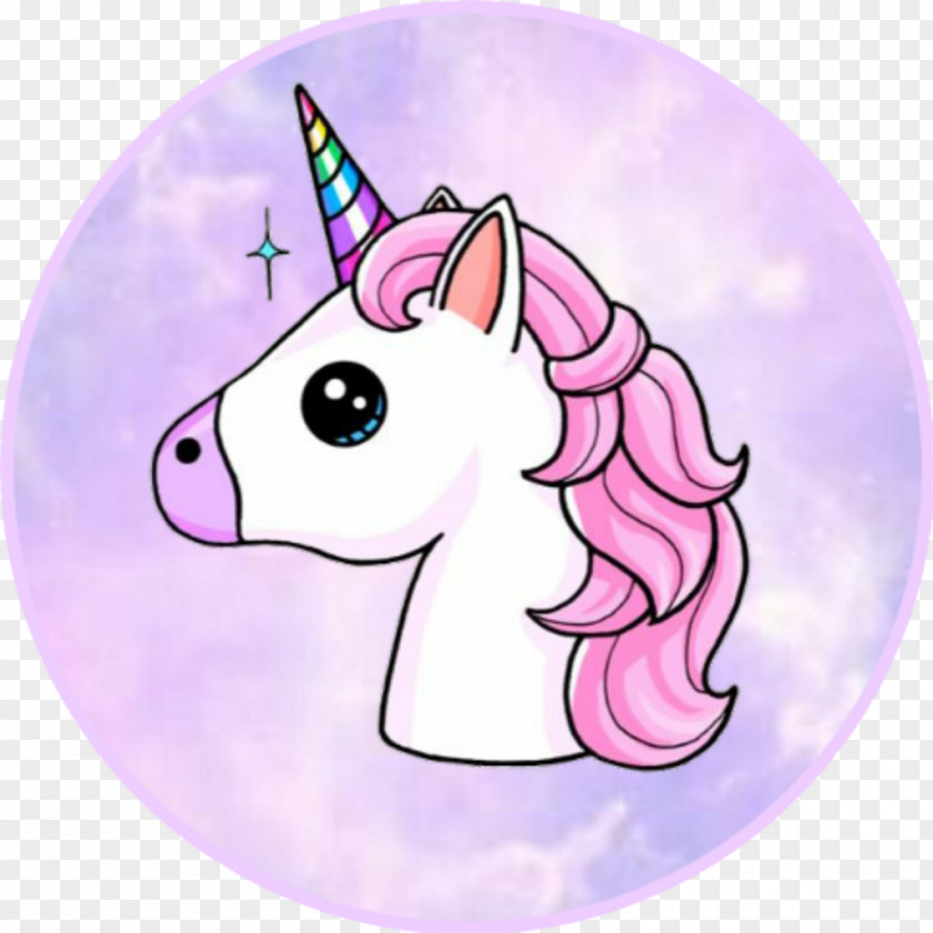 Unicorn Emoji Pegasus Drawing PNG