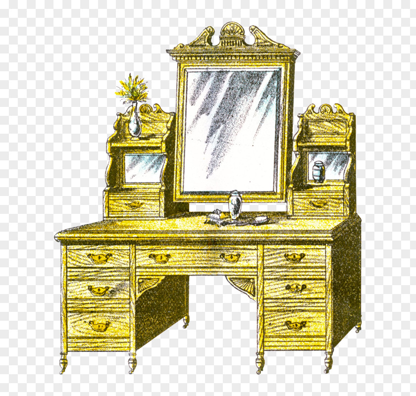 Uq Table Lowboy Furniture Mirror Desk PNG