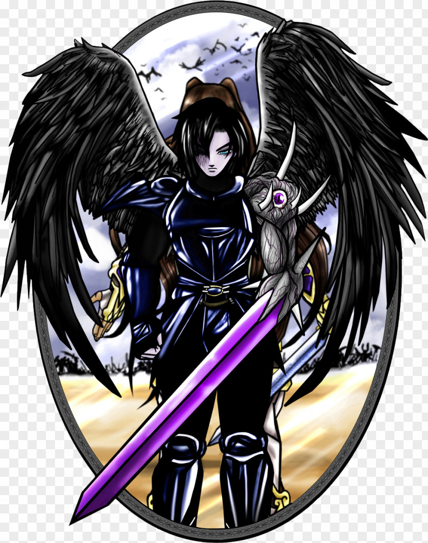 Angel Fallen Seraph Drawing DeviantArt PNG