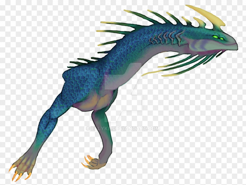 Chinese Water Dragon Drawing Velociraptor Animal PNG