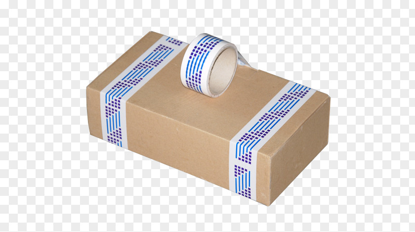 Corrugated Tape Box-sealing Carton PNG