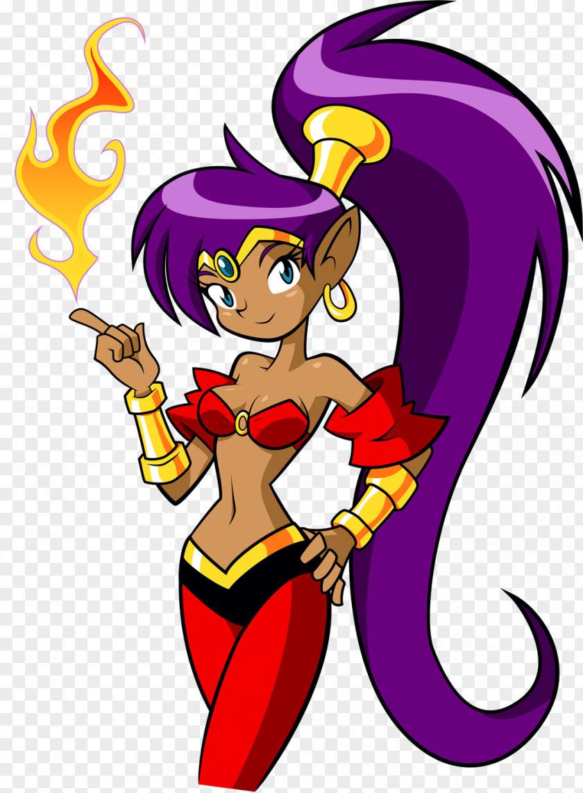 Genie Shantae: Risky's Revenge Half-Genie Hero Shantae And The Pirate's Curse Video Game PNG