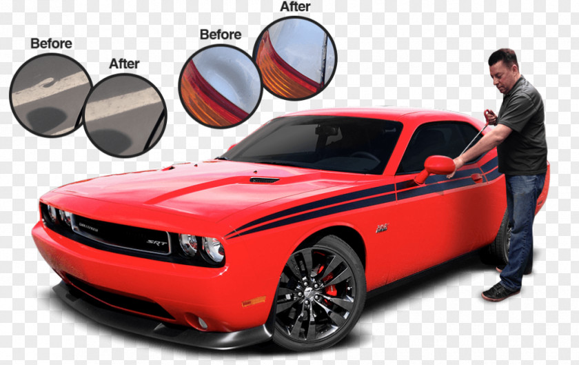Giant Vehicle With Dent Car Paintless Repair Product Manuals Automobile Shop Owner's Manual PNG