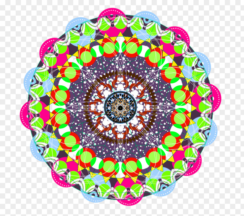 Kaleidoscope Symmetry PNG