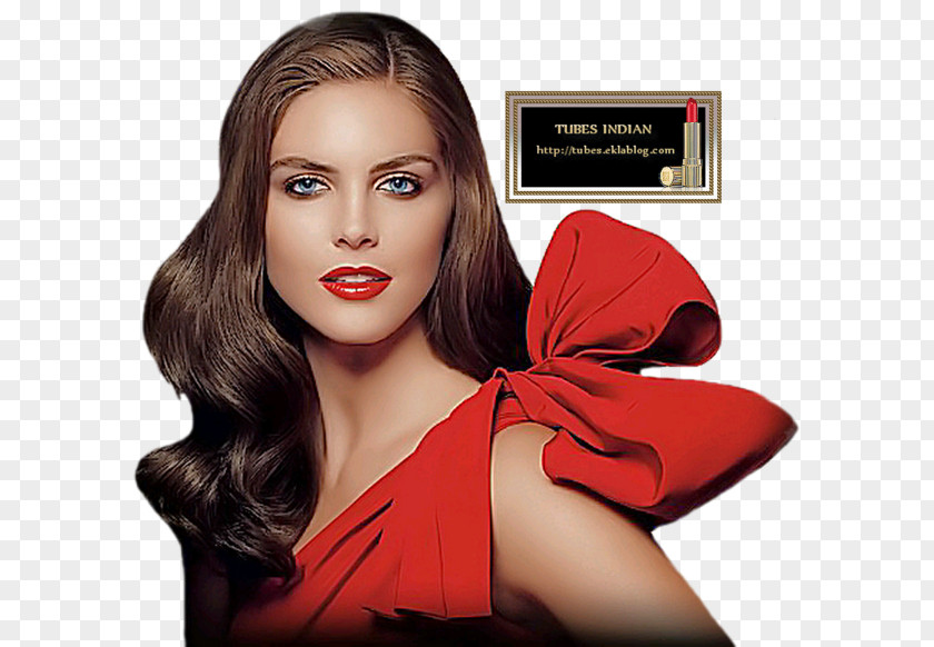 Model Hilary Rhoda Estée Lauder Companies Hair Coloring Origins PNG