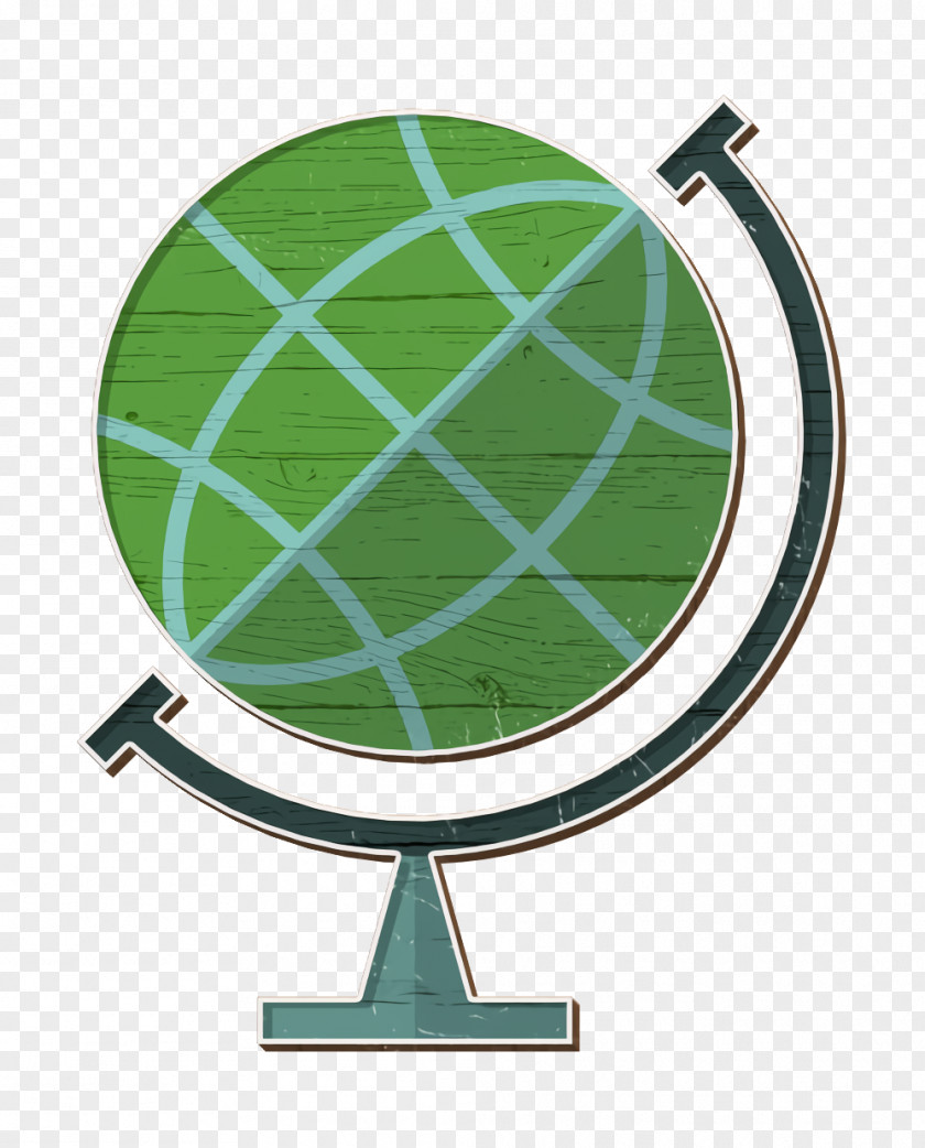 School Elements Icon Earth Globe Planet PNG