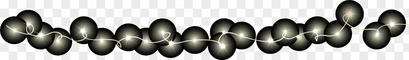 Simple Black Bubbles Light PNG