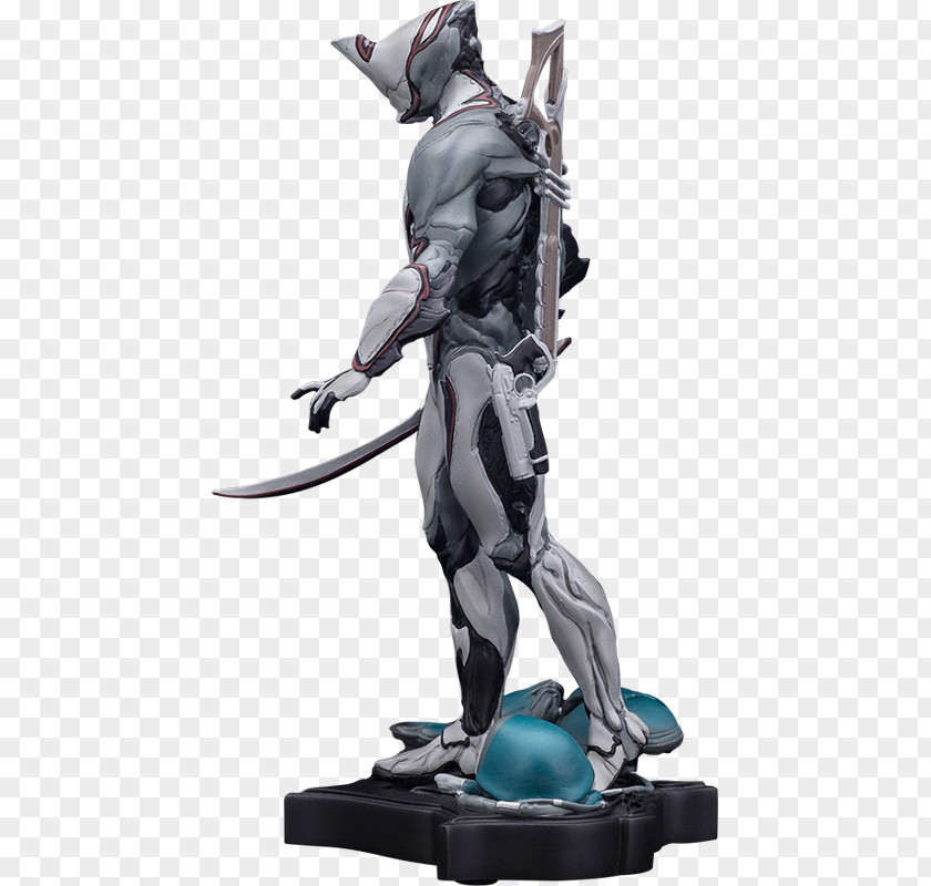 Warframe Statue Excalibur Metal Gear Figurine PNG