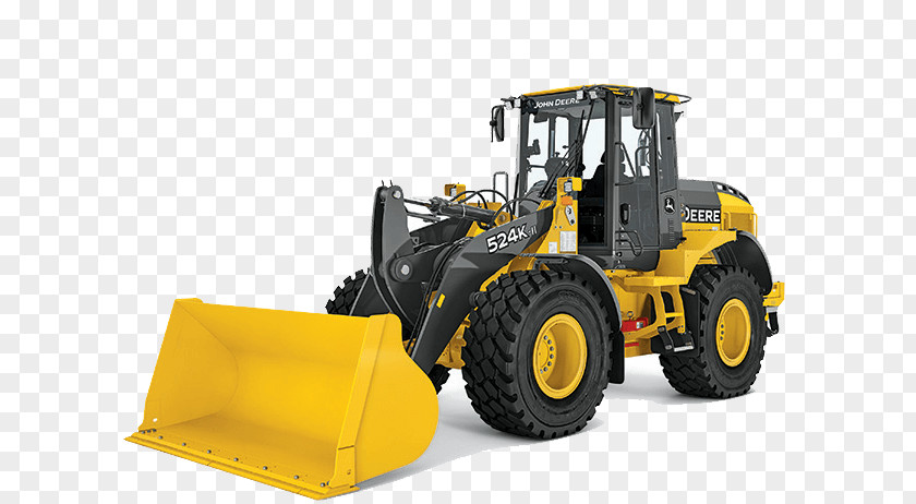 Wheel Loader John Deere Heavy Machinery CNH Industrial Bucket PNG