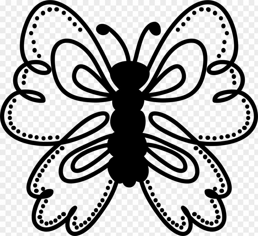 Doodle Brush Monarch Butterfly Brush-footed Butterflies PhotoFiltre Insect PNG