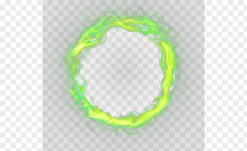 Green Glow Pattern PNG