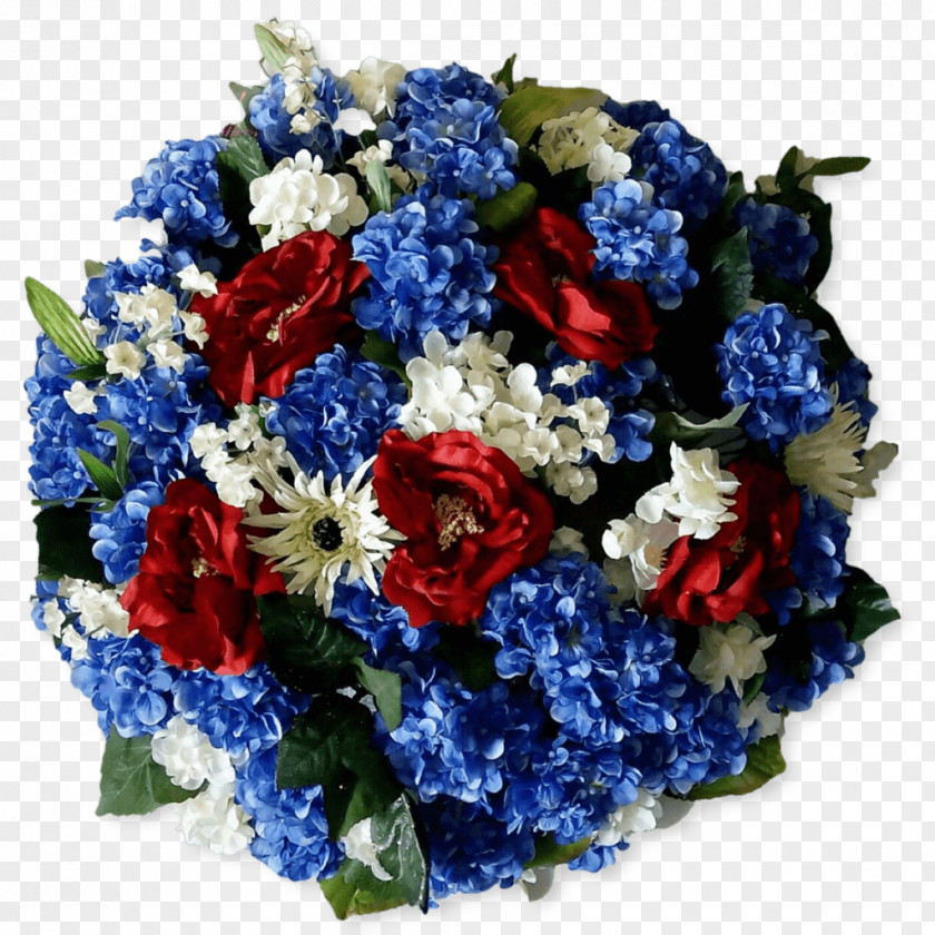 Blue Wreath Cut Flowers Rose Floral Design PNG