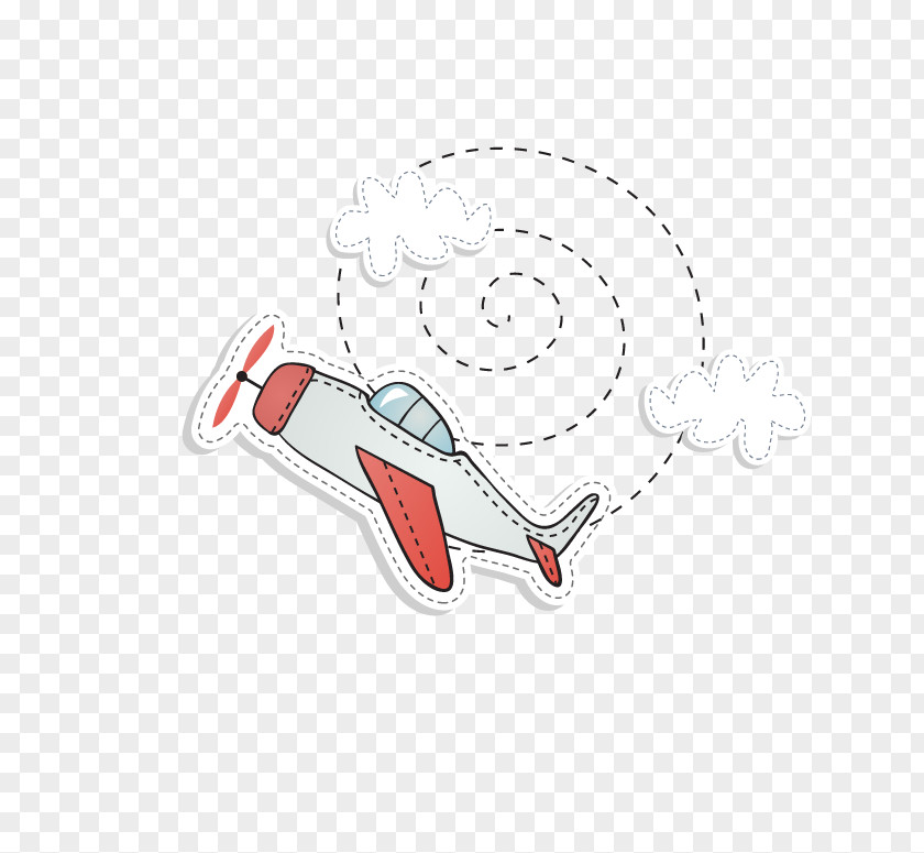 Cartoon Airplane Flight Download PNG