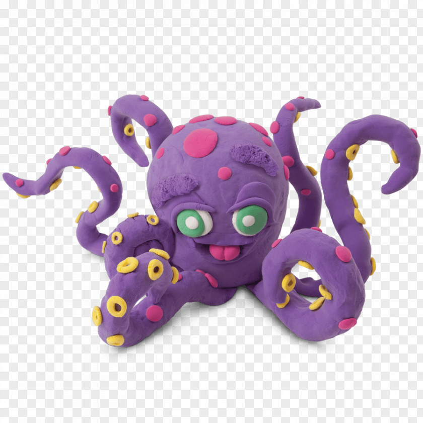 Octopus Ball Morphing Toy Child Animation PNG