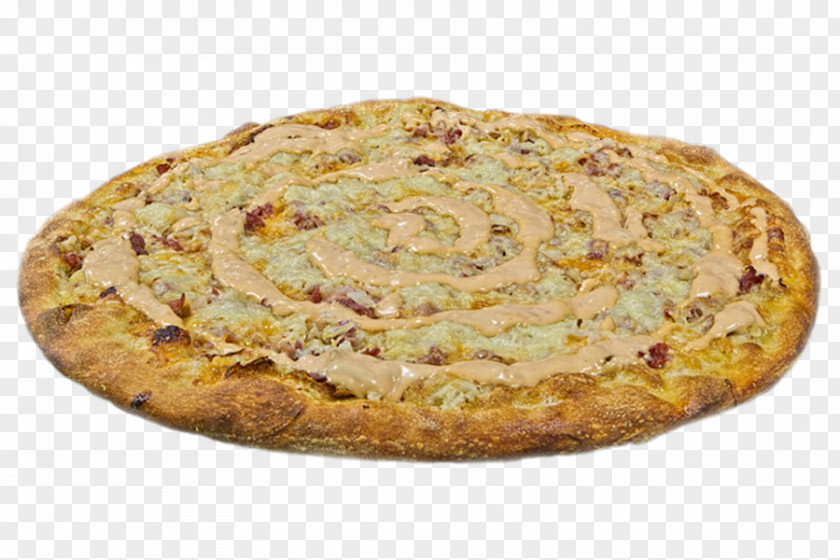 Pizza Tarte Flambée Manakish Linguiça Calabresa Bacon PNG
