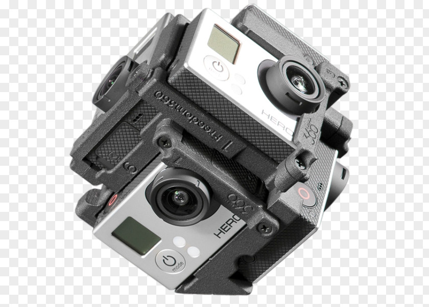 GoPro Immersive Video Cameras Image Stitching PNG