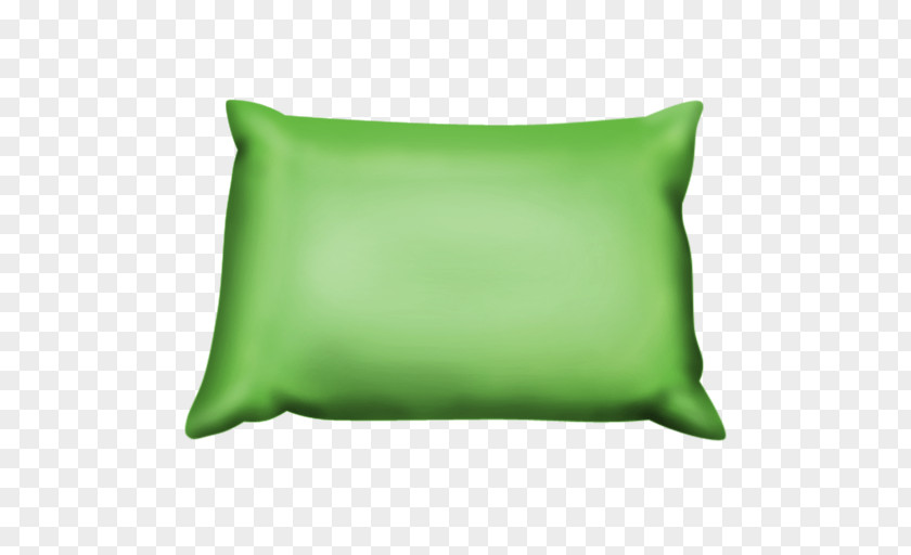 Green Pillow Throw Cushion Icon PNG