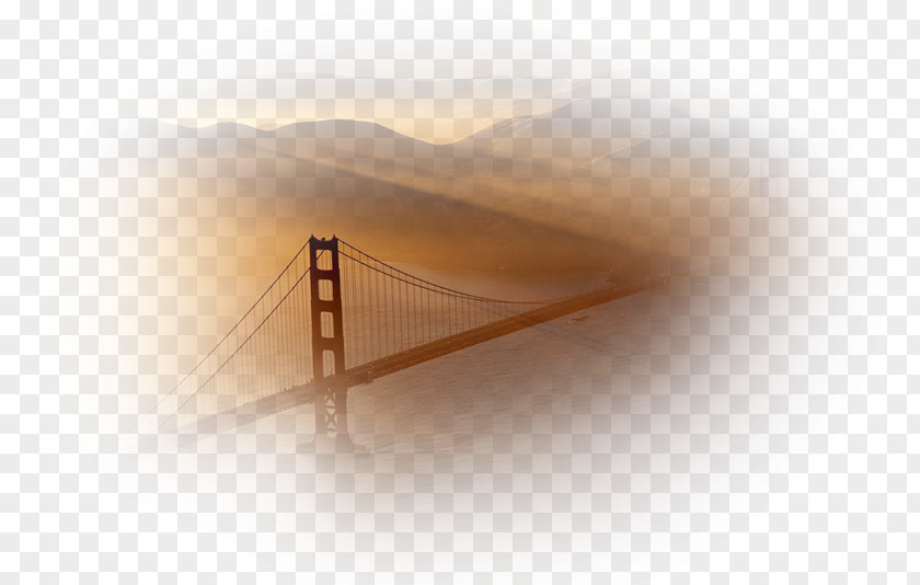 Line Golden Gate Bridge Fog Stock Photography PNG