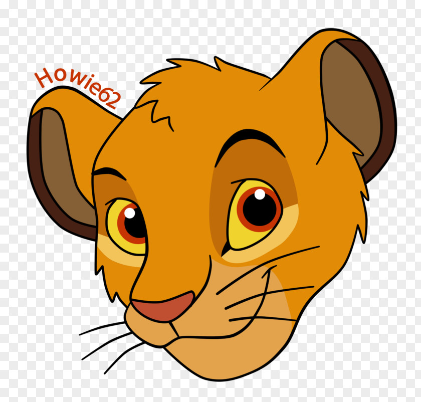 Lion King Simba Whiskers Kitten Fan Art DeviantArt PNG