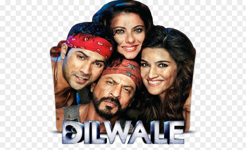 Shah Rukh Khan Kajol Rohit Shetty Dilwale Film PNG