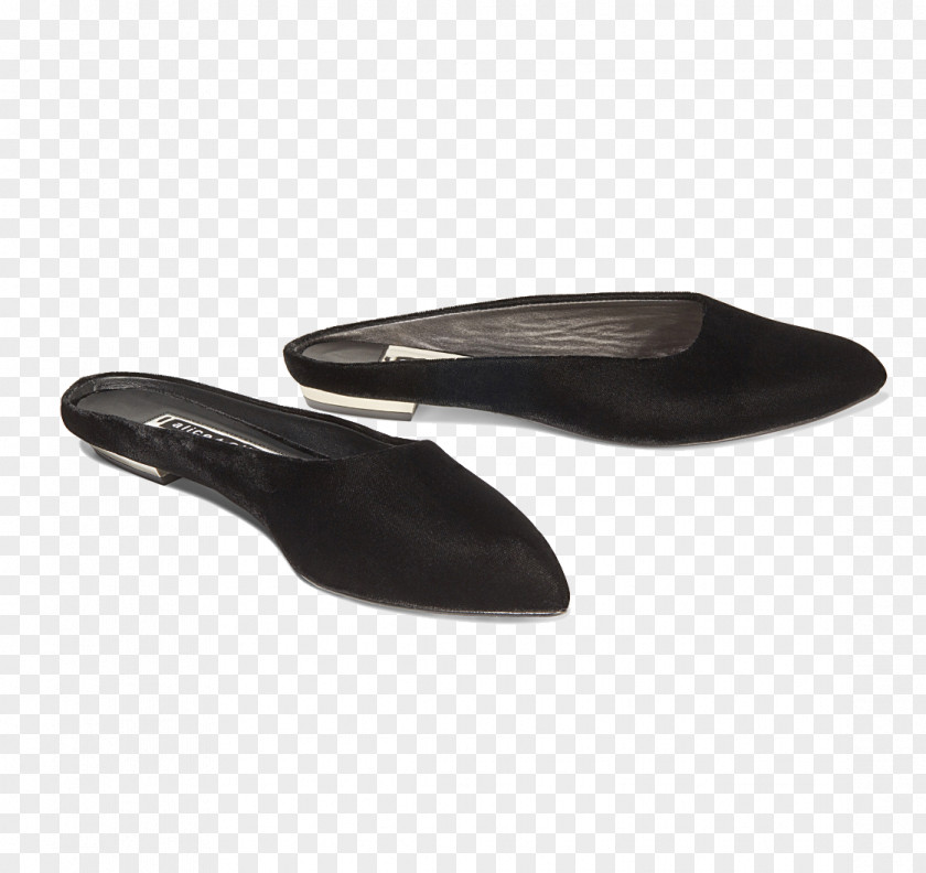 Slipper Clutch Shoe Black M PNG