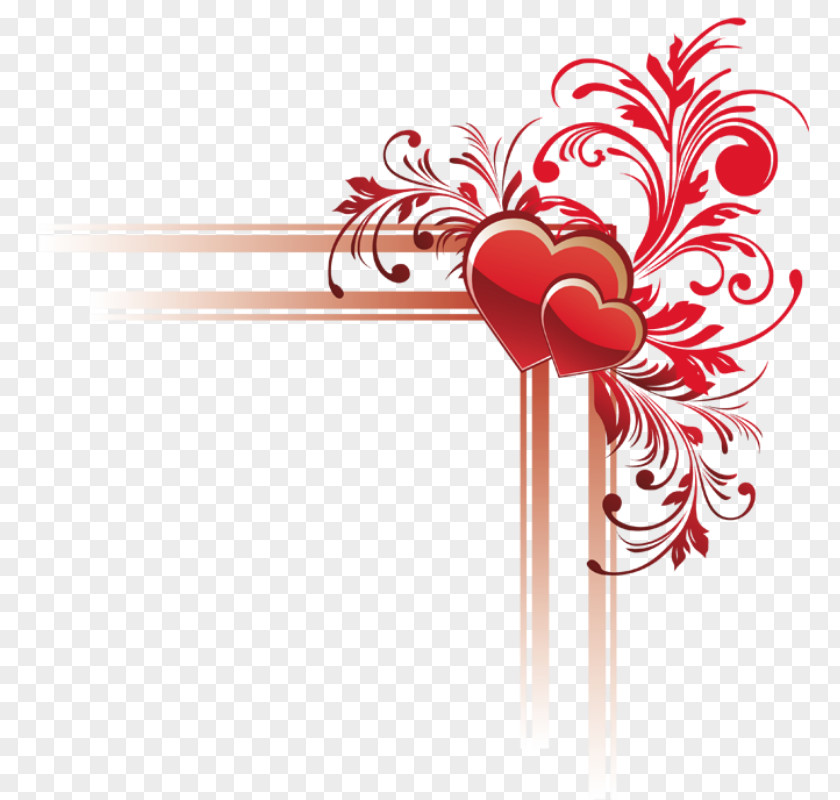 Valentines Day Clip Art Image Love Borders And Frames PNG