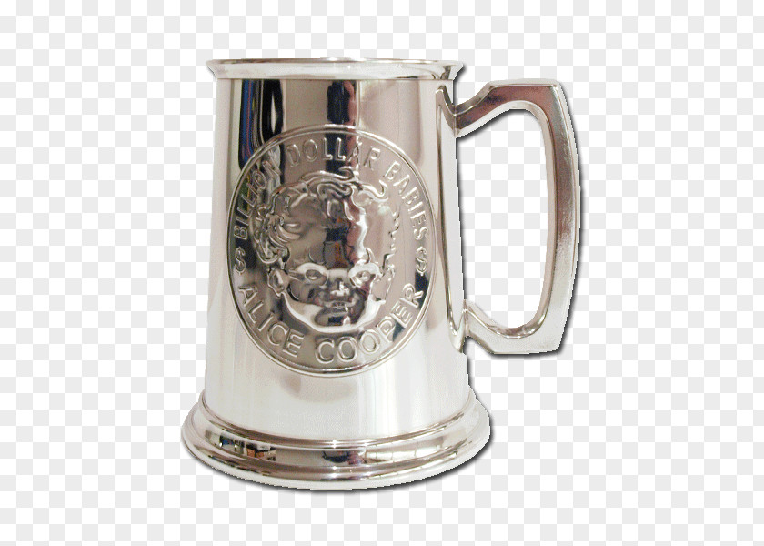 Alice Cooper Mug Silver Tennessee Cup Kettle PNG