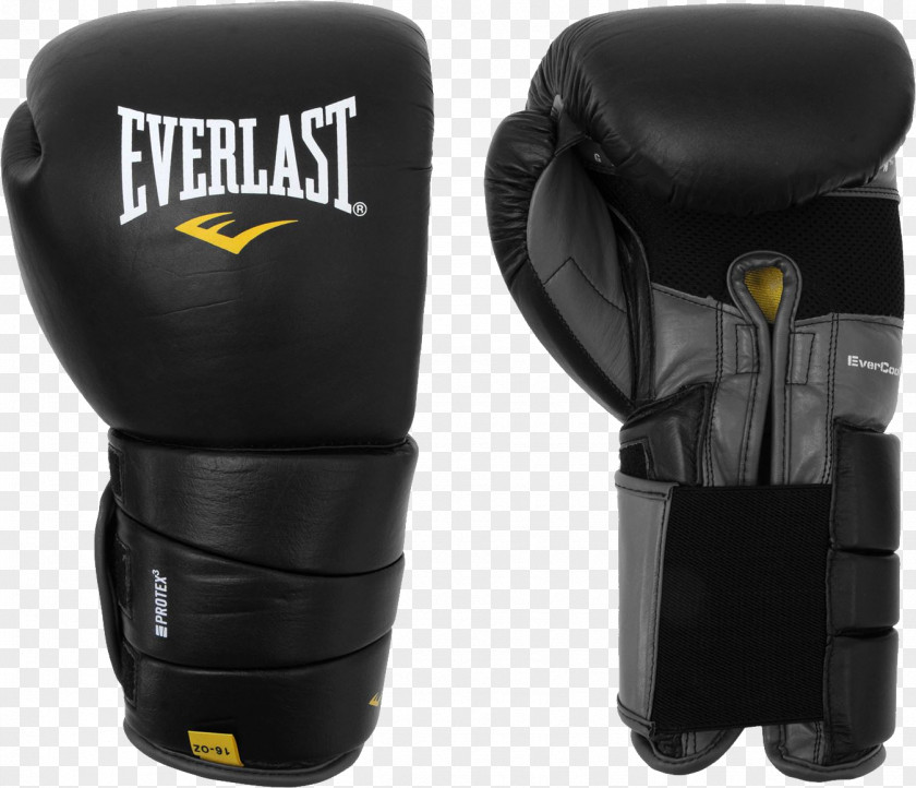 Black Boxing Gloves Image Glove Everlast Sports Equipment PNG