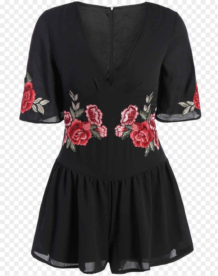 CHINESE CLOTH Sleeve Romper Suit Floral Design Dress Online Shopping PNG