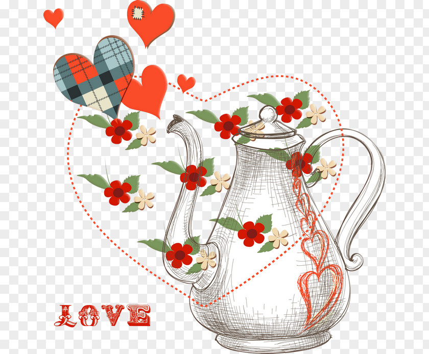 Hand-painted Vases Drawing Royalty-free Clip Art PNG