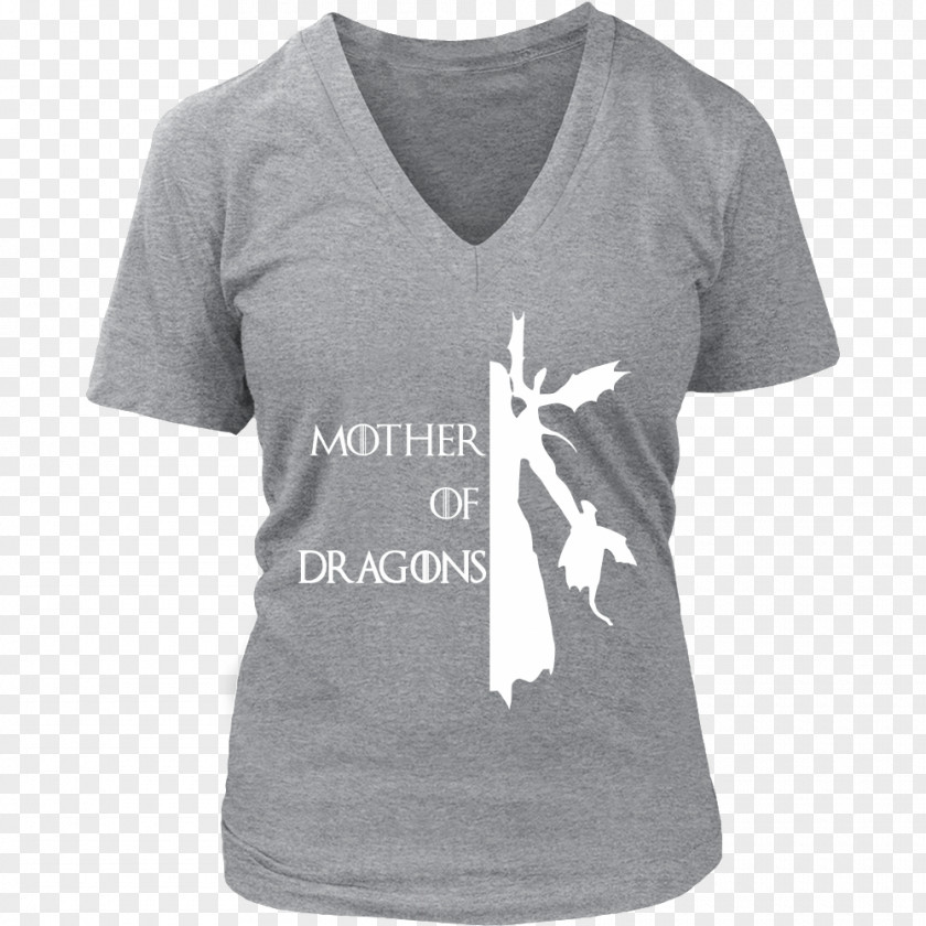 Mother Of Dragons T-shirt Hoodie Neckline Clothing PNG