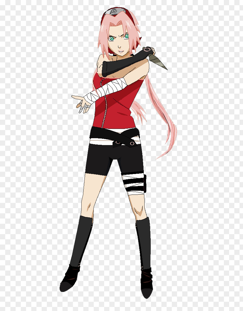 CHINESE CLOTH Sakura Haruno Drawing Art PNG