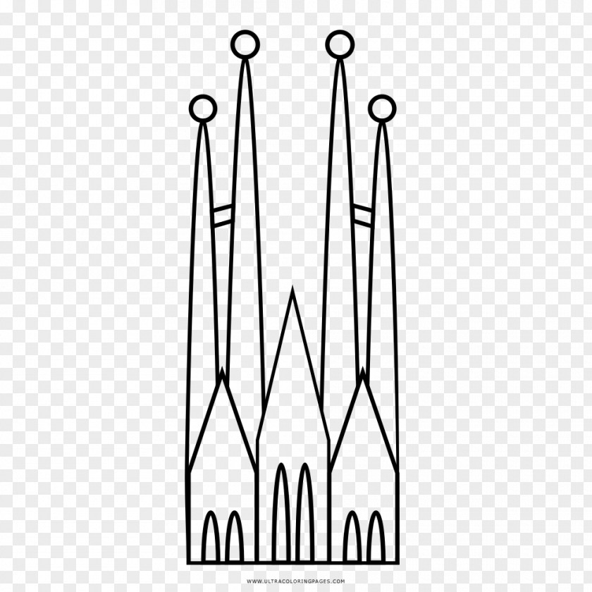 Sagrada Familia Família Drawing Coloring Book Line Art PNG