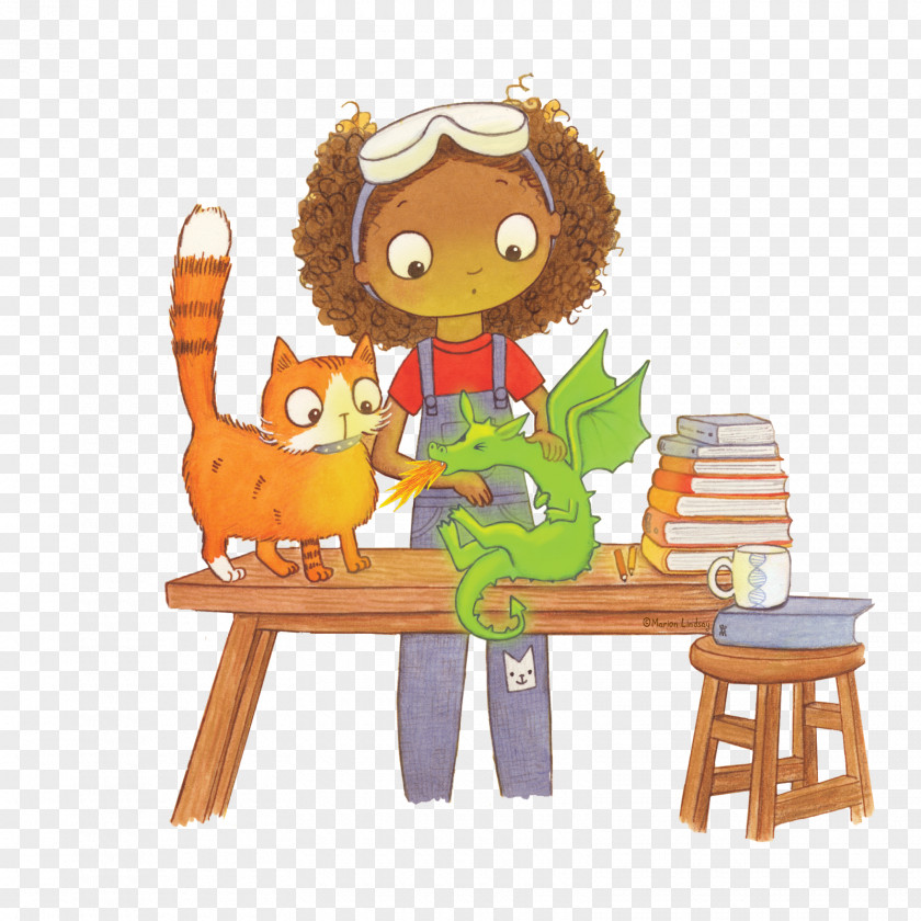 Scientists Do Experiments Dragons And Marshmallows Monsters Mold Zoey Sassafras Book PNG