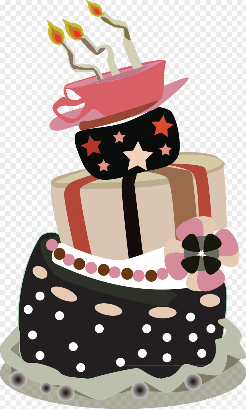 Vector Birthday Cake SMS Happy To You Text Messaging PNG