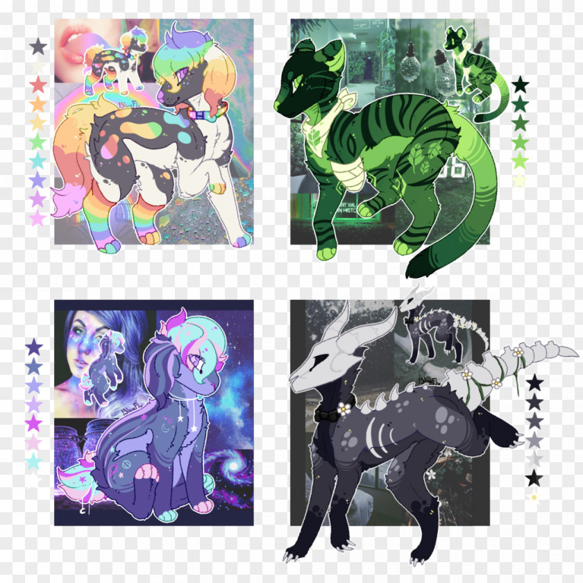 Aesthetic Posters Animated Cartoon Fiction Legendary Creature PNG