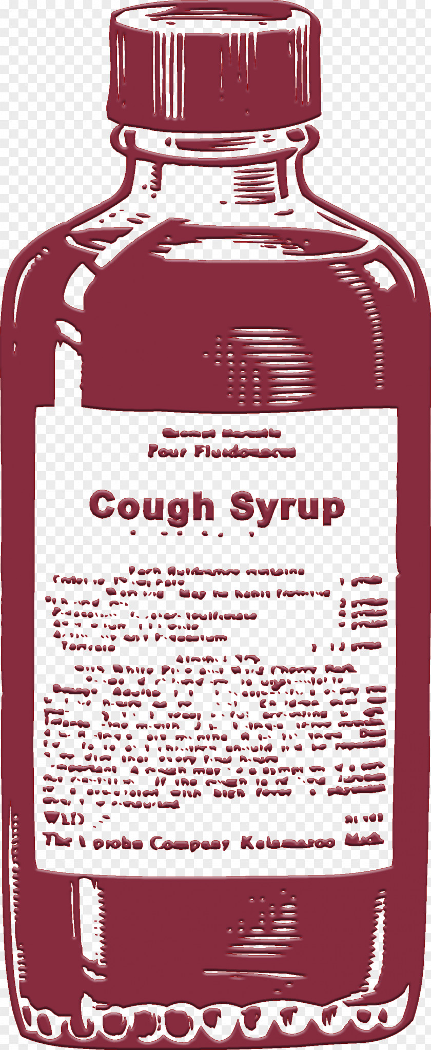 Cough Syrup Codeine Purple Drank Medicine Dextromethorphan PNG