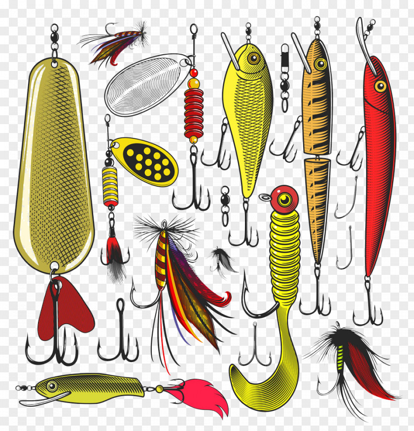 Fish Hook Mold Image Fishing Lure Spinnerbait Clip Art PNG