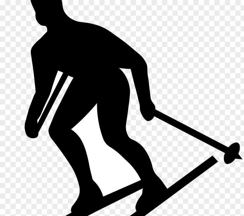 Sport Freeskiing Silhouette Clip Art PNG