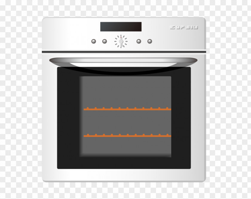 Vector Illustration Flat Electric Oven Home Appliance PNG