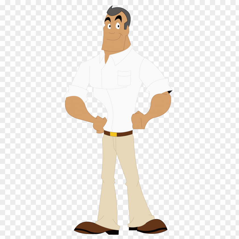 Surprised Man Trousers Shirt PNG
