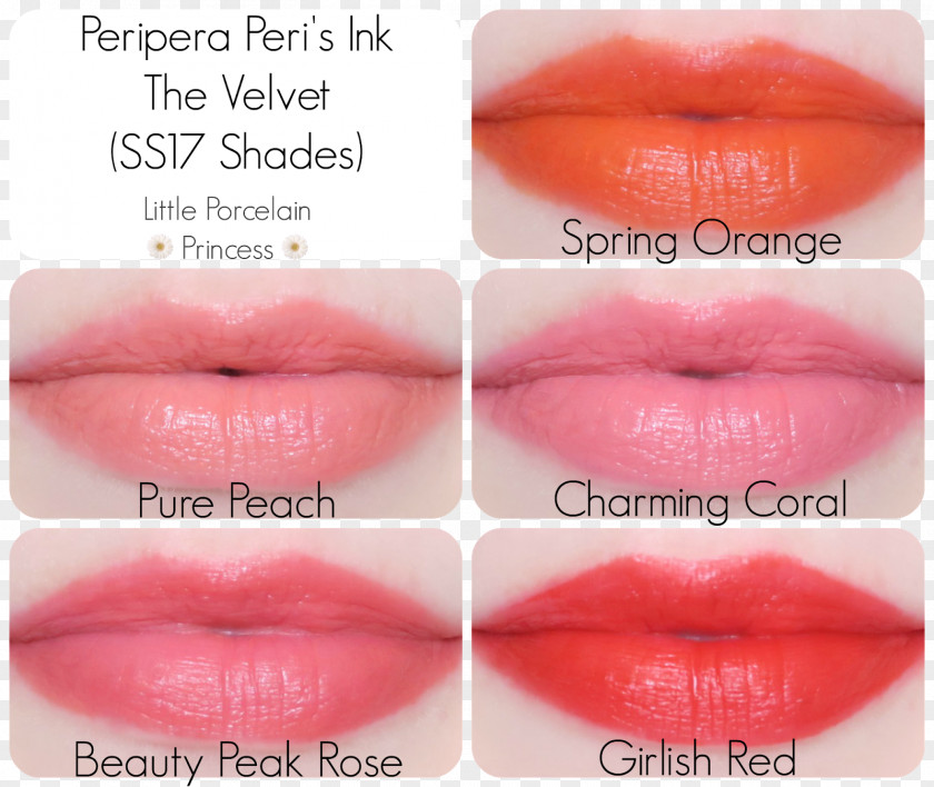 Bink Color Lip Stain Rose Red PNG