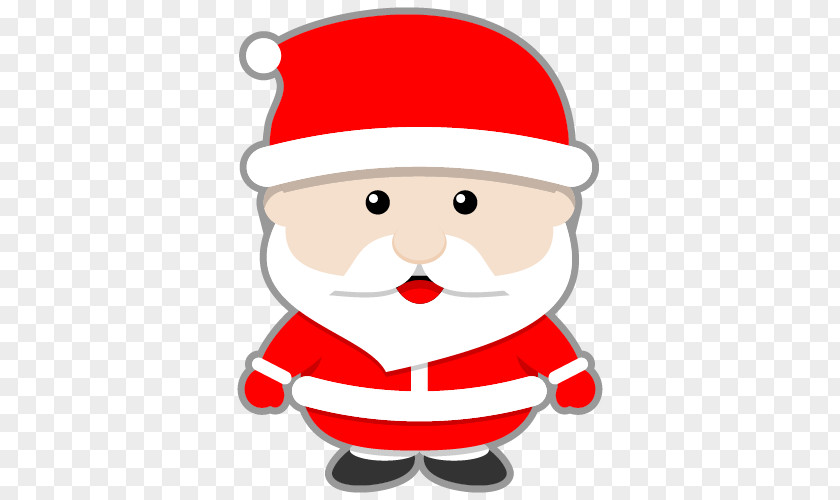 Free Cute Clipart Santa Claus Animation Cartoon Clip Art PNG