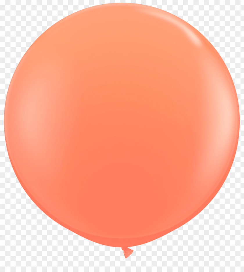 Just Married Balloon Orange Party Coral Clip Art PNG